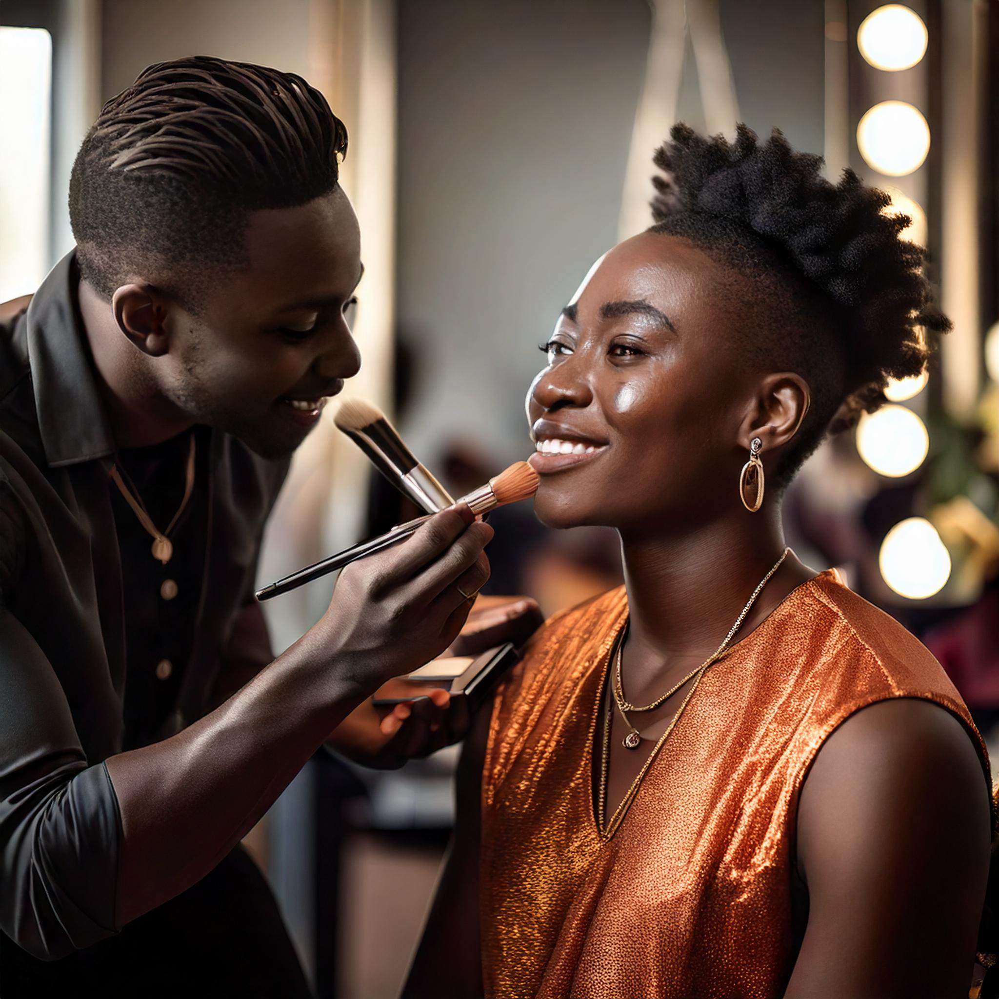 Maquillage à domicile 